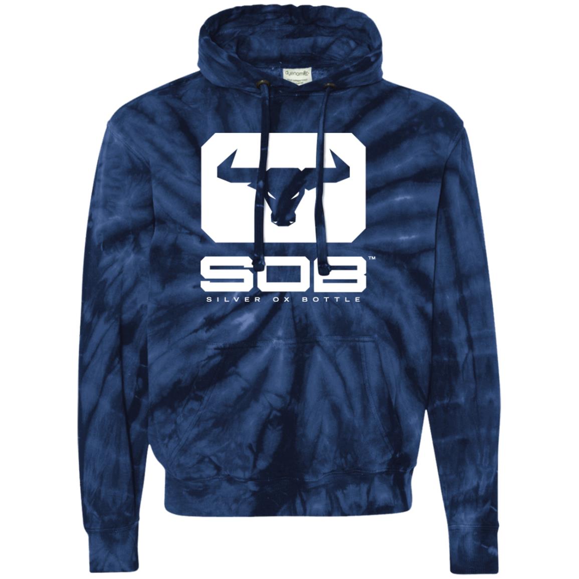 CD877 Unisex Tie-Dyed Pullover Hoodie