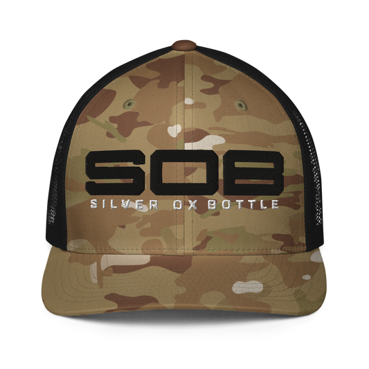 Closed-back trucker cap